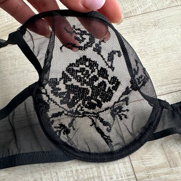 ROSE Soft Cup Wireless Bra 36C + M size Panties - Picture 8 of 9